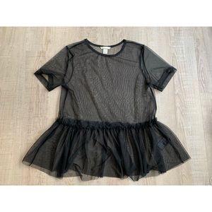 H&M black top